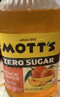 Zero sugar peach mango
