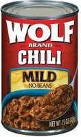 Brand authentic texas recipe mild no beans chili