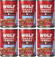 Wolf brand no beans chili