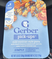 Pick-ups Mild Mexican-Style Pasta with Black Beans & Seasoned Carrots