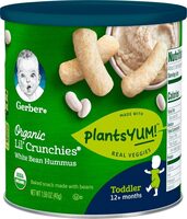Organic Lil' Crunchies White Bean Hummus (Toddler)