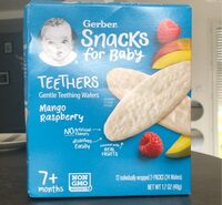 Teethers mango raspberry