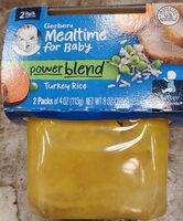 Mealtime for Baby power blend Turkey Rice