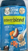 Cereal for Baby powerblend Probiotic Oatmeal Lentil Carrot & Apple