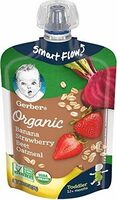 Organic Banana Strawberry Beet Oatmeal (Toddler)