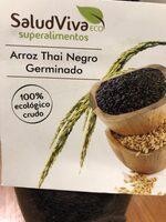Arroz Thai Negro Germinado