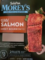 Morey's wild salmon sweet bourbon
