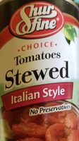 Choice italian style stewed tomatoes, italian style