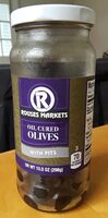 Oil cured olives with pits