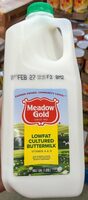 Low-fat cultured buttermilk