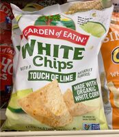 White Chips With A Touch Of Lime