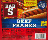 Bar s beef franks