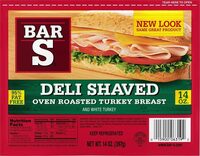 Deli Shaved Oven Roasted Turkey Breast