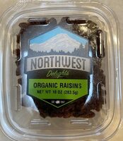 Organic raisins