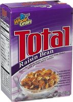 Total raisin bran cereal