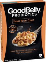 Peanut butter crunch covered multigrain o's cereal