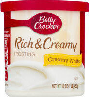 Rich & creamy frosting