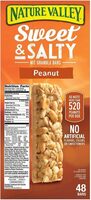 Sweet and salty granola bars peanut
