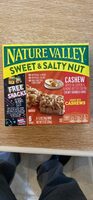 Sweet & Salty Nut Cashew Chewy Granola Bars