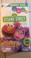 Sesame Street Lightly Sweetened Cereal made with whole grains