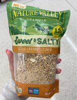 Sweet and salty salted caramel cashew