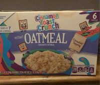 Cinnimon toast crunch oatmeal
