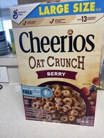 Cheerios Oat Crunch Berry