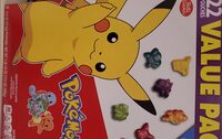 Pokemon fruit flavored snacks