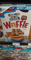 Cinnamon toast crunch waffle