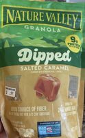 Granola dipped salted caramel