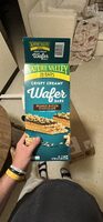 Peanut Butter Chocolate Crispy Creamy Wafer Bars
