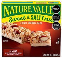 Granola Nature Valley Marca Exclusiva Barra Almendras Dulces Y Saladas