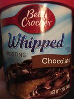 Betty Crocker Whipped Chocolate Frosting imp