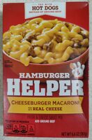 Cheeseburger macaroni meal