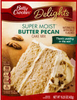 Super moist cake mix butter pecan box