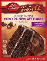 General mills triple chocolate cake mix