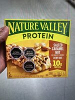 Barra Blanda De Granola Con Proteínas, Maní Y Almendras Sabor Caramelo Salado