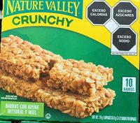 Barras de granola con avena integral y miel