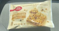 Butterscotch oatmeal bar