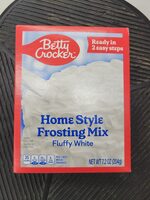 Betty Crocker Homestyle Frosting Mix fluffy white
