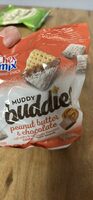Muddy buddies peanut butter & chocolate coated chex snack