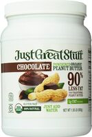Organic chocolate powdered peanut butter