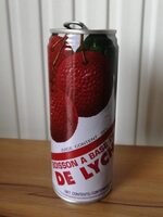 Boisson à base de jus de lychee