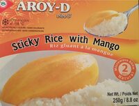 Frohen Sticky Rice with Mango