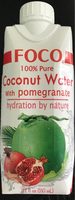 Coconut Water with pomegranate