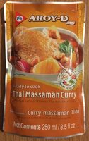Thaï Massaman Curry
