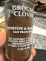 Ground cloves