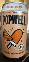 Orange Cream Prebiotic Flavored Soda