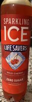 SPARKLING ICE LIFE SAVERS WILD CHERRY Sparkling Water Beverage