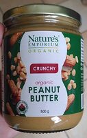 Croquante biologique beurre d'arachide